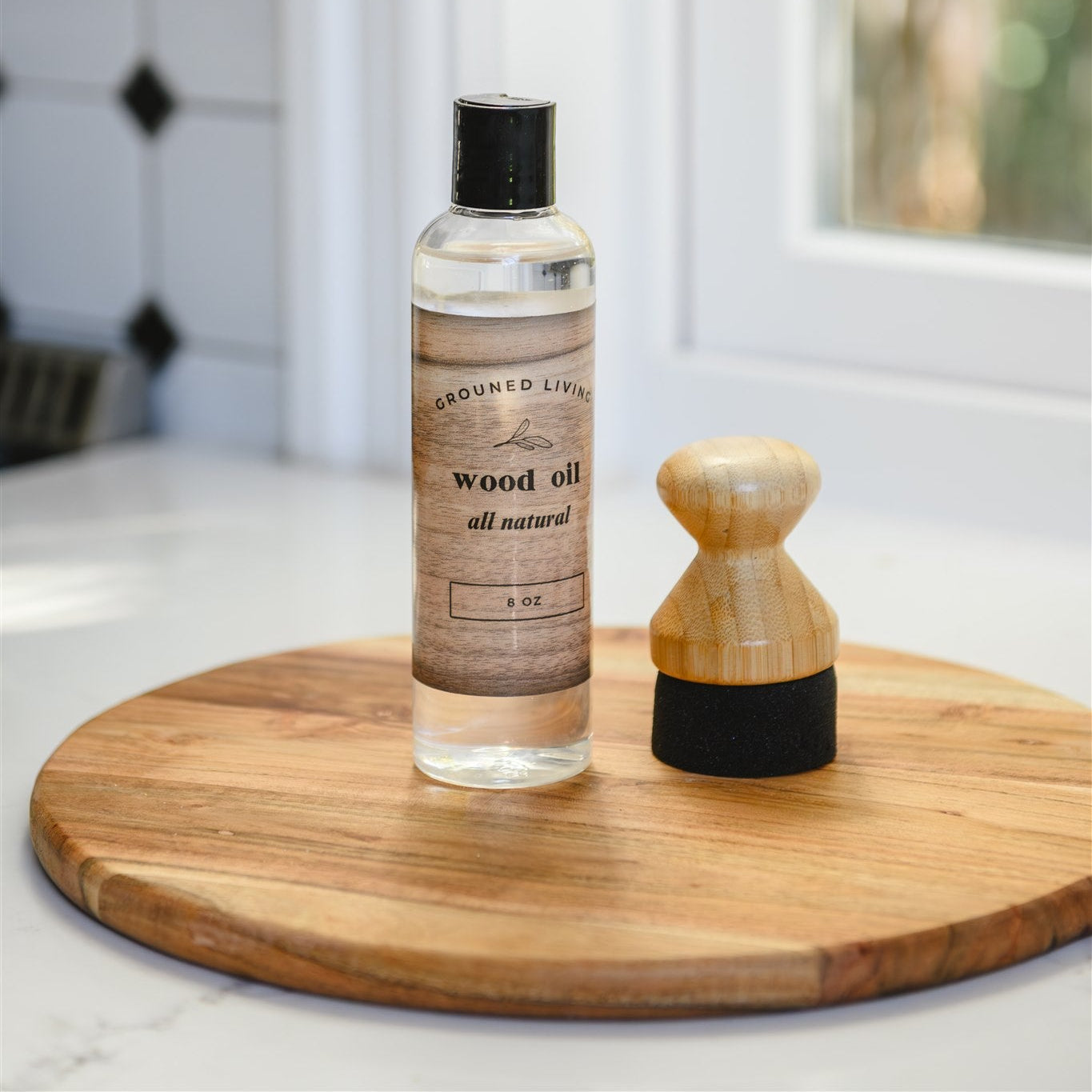 Wood Oil + Applicator — Nourish & Protect Your Wooden Treasures