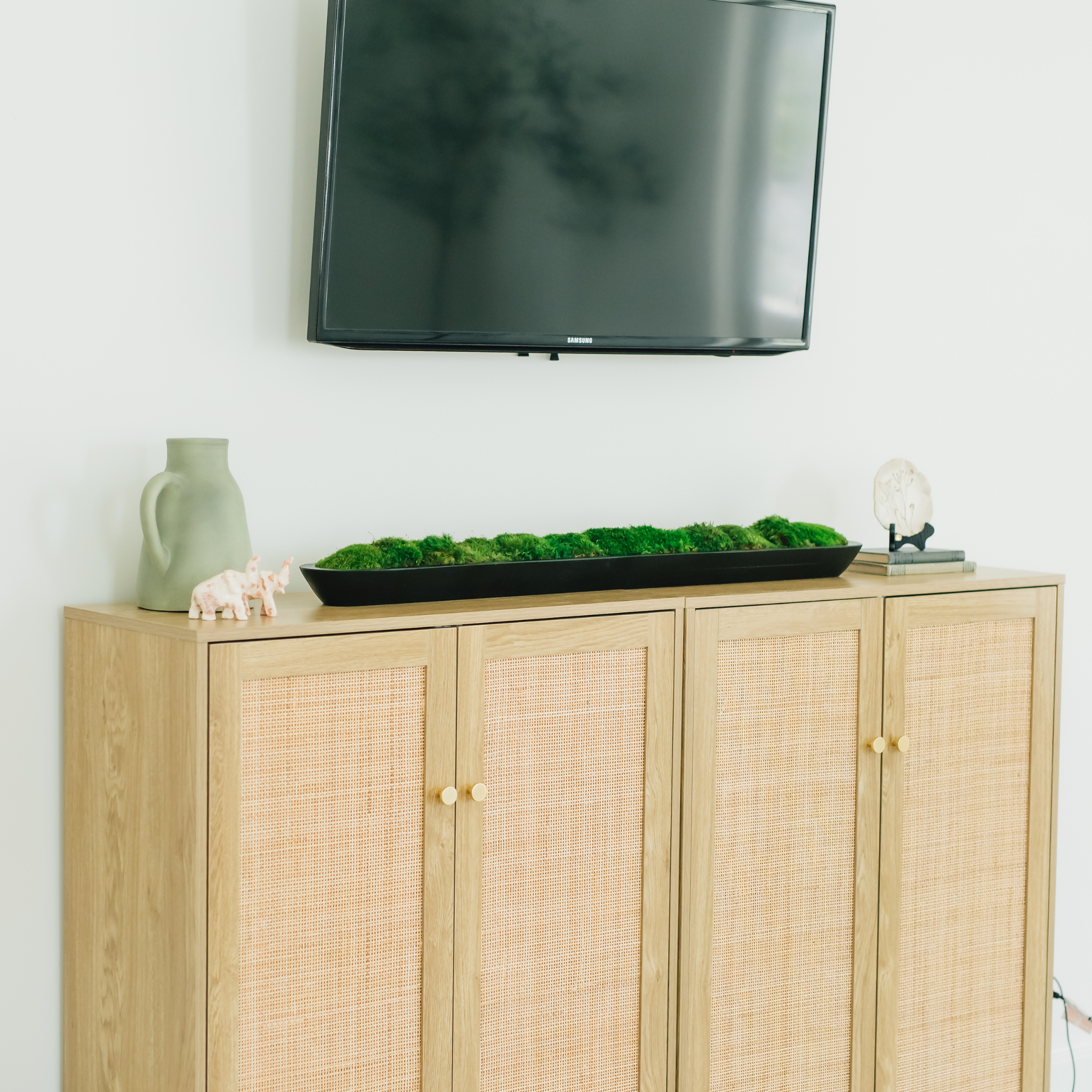 Obsidian Moss Accent Bowl 40×5.5