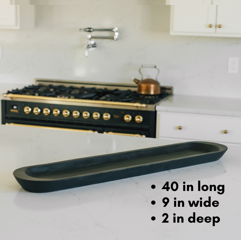 The Hearthline Bowl — Black