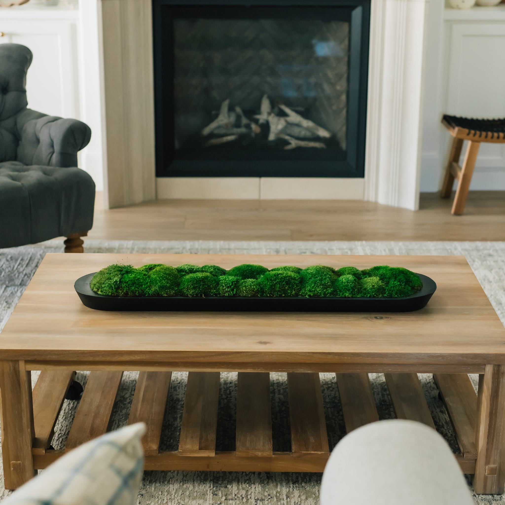 The Onyx Moss Display Bowl 40x12