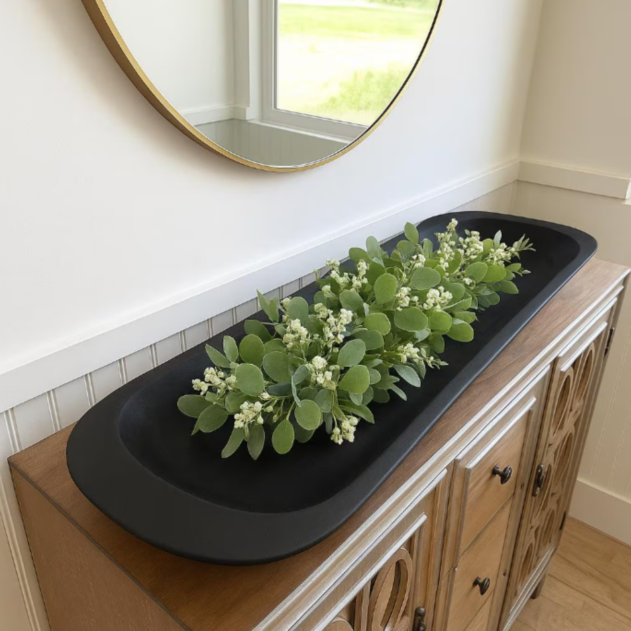 Noir Statement Bowl 40×12