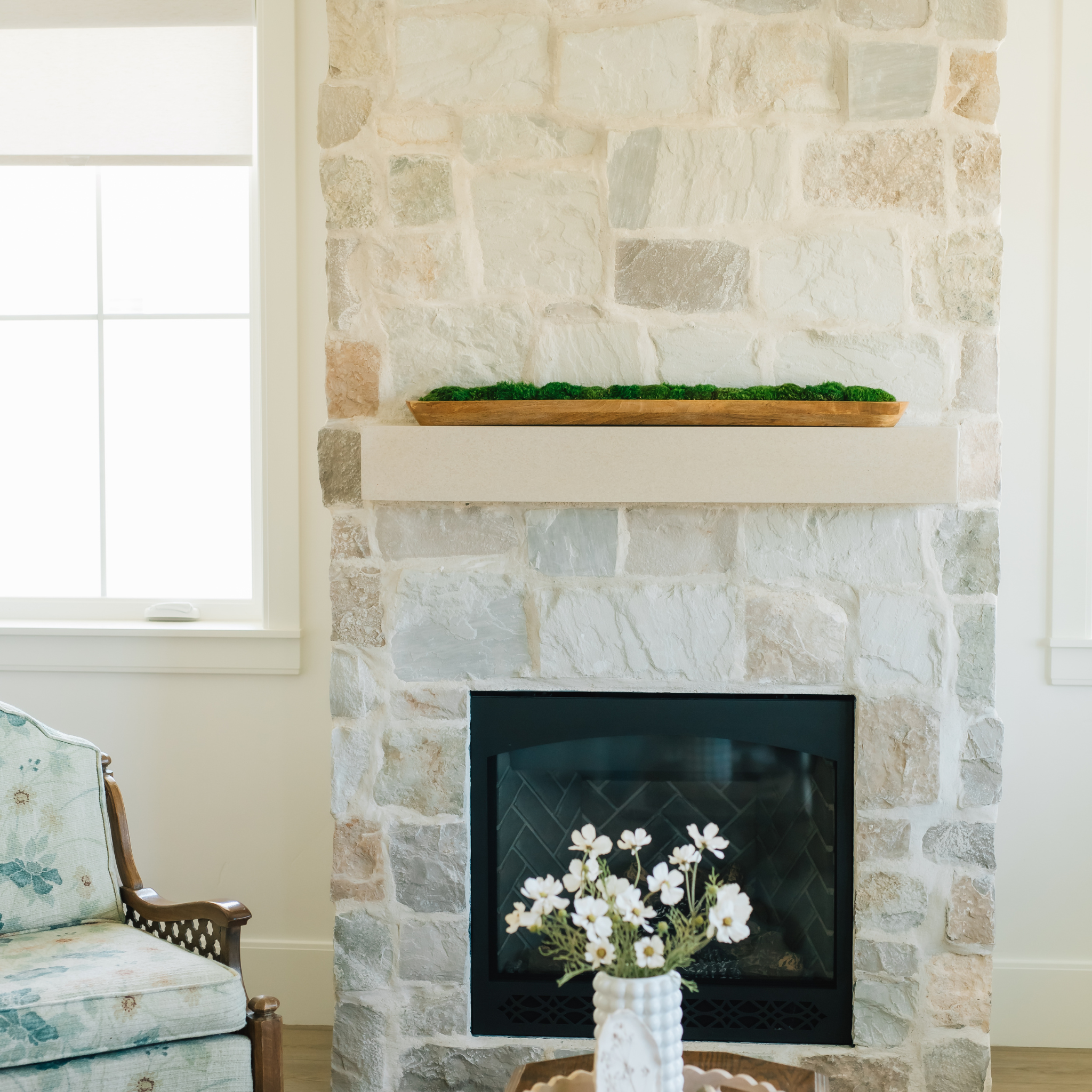 Arbor Moss Accent Bowl 40×5.5