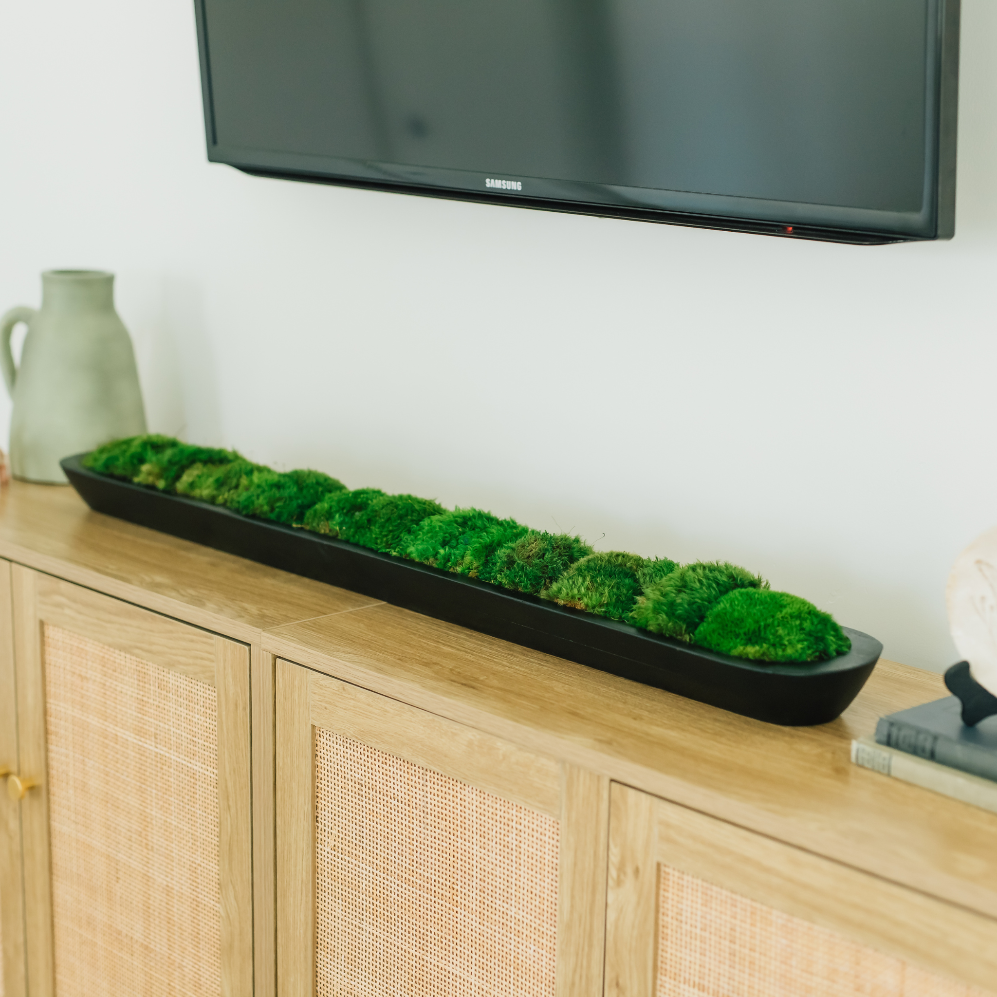 Obsidian Moss Accent Bowl 40×5.5