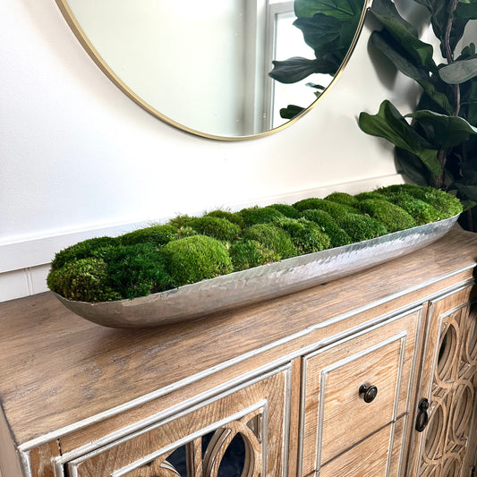 Modern Elegance Moss Bowl