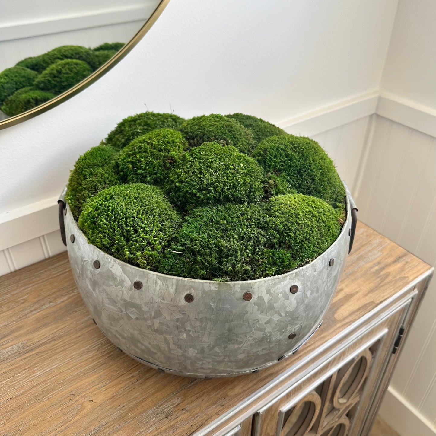 Metal Moss Bowl