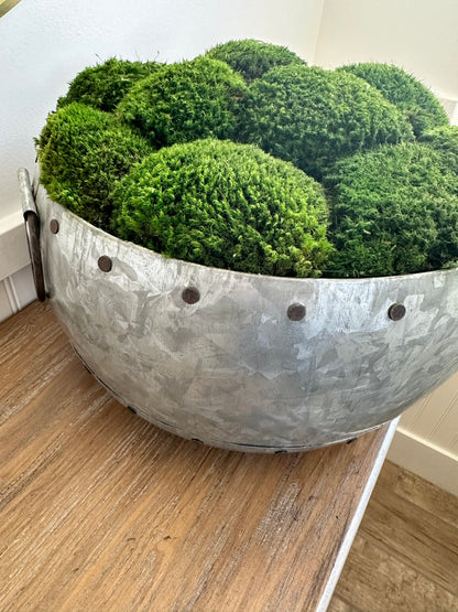 Metal Moss Bowl