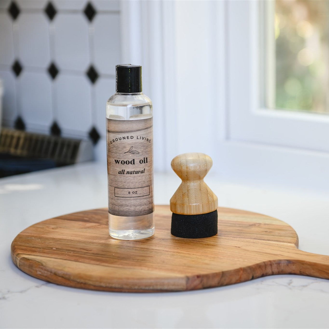 Wood Oil + Applicator — Nourish & Protect Your Wooden Treasures